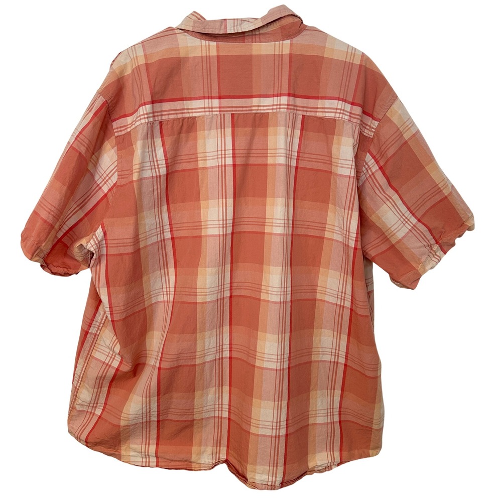 Disney Parks Mickey Mouse Disneyland 1955 Plaid Button Down Shirt Mens 2XL - Picture 3 of 9